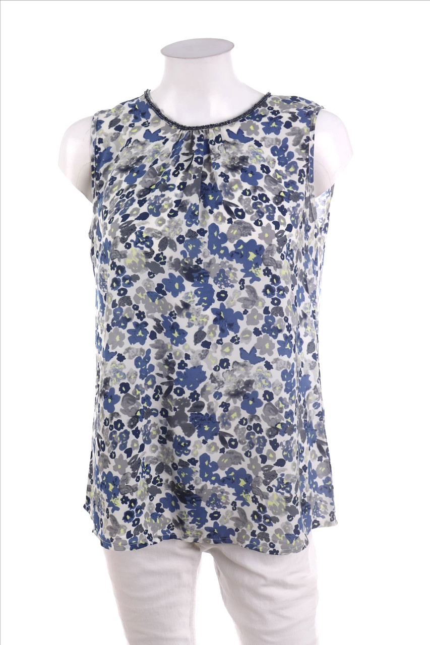 17&CO. - Blouse Top with Flower Print - M
