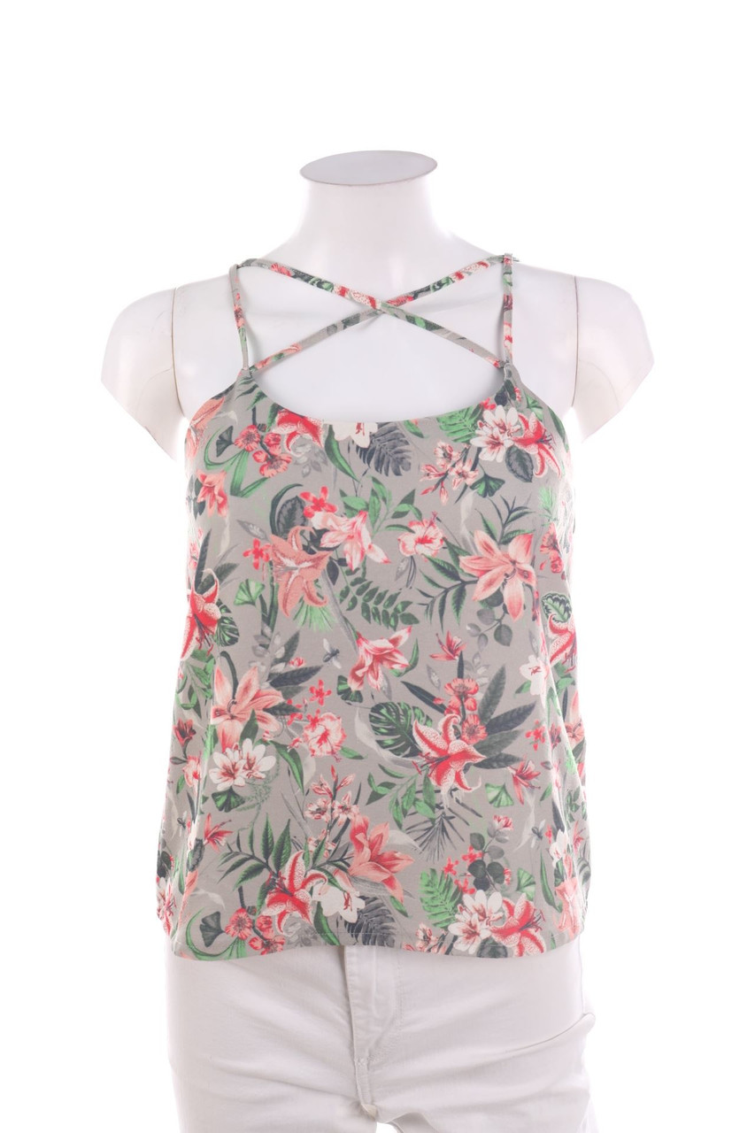 C&A - Top with Flower Print - XS