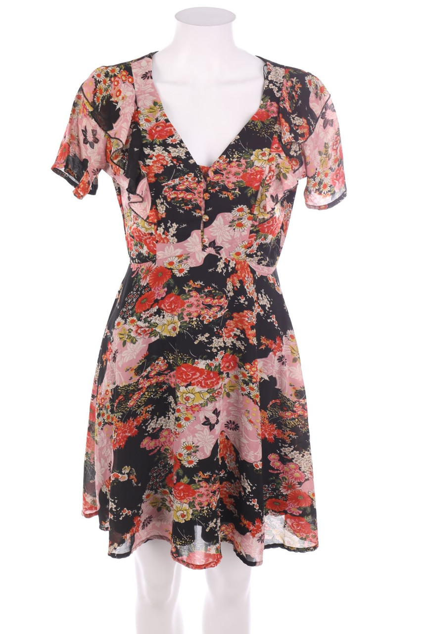 Influence - Kleid mit Blumen-Print - D 38
