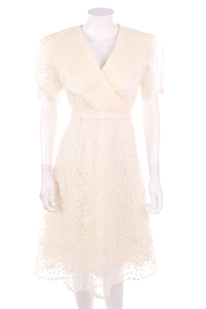 No Label - Maxi Dress with Embroideries - D 40