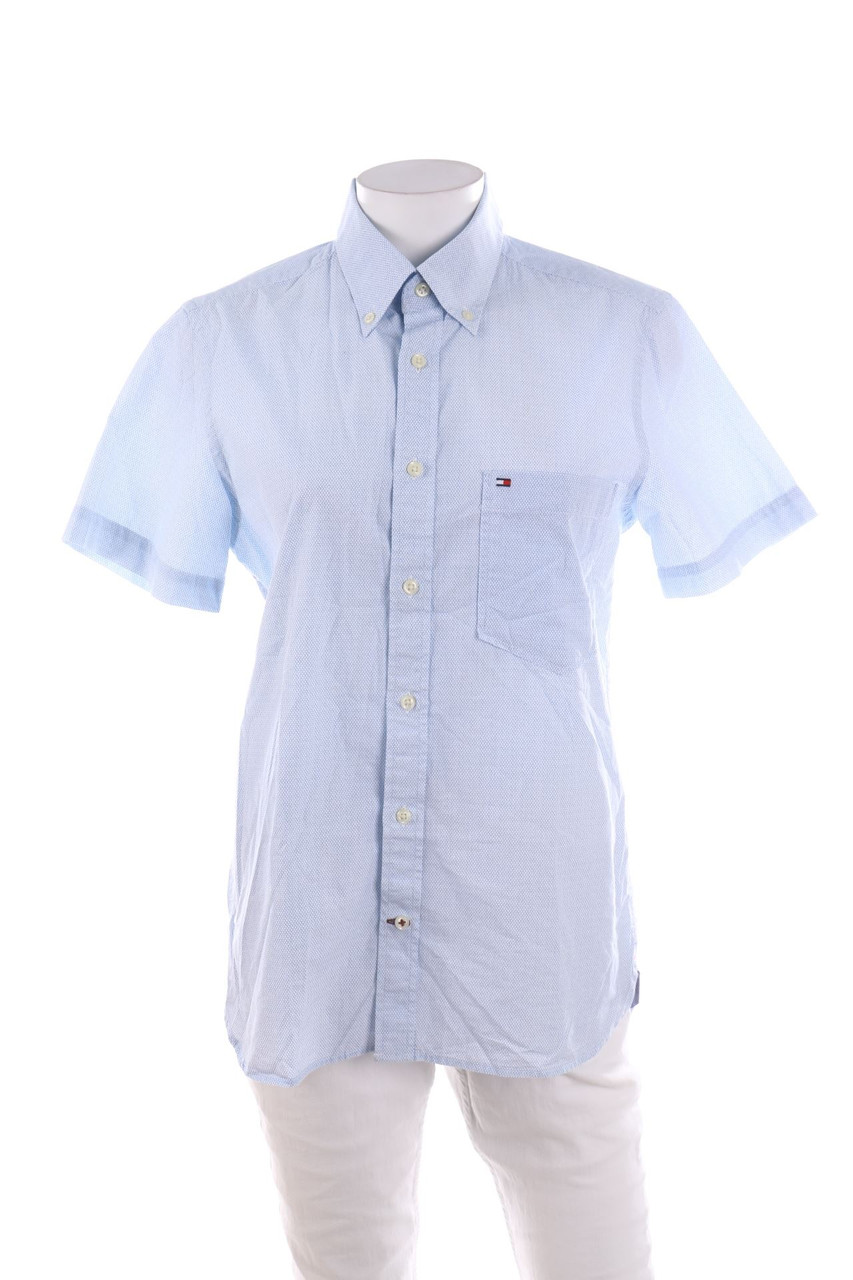 TOMMY HILFIGER - Hemd-Bluse mit kurzem Ärmel - S