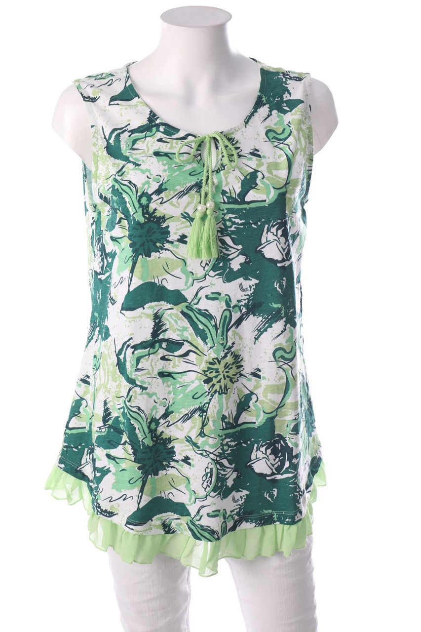 Laura Torelli - Top with floral print - M