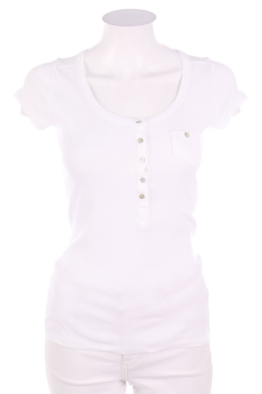 BENETTON - Shortsleeve-Shirt with Patch Pockets - D 32