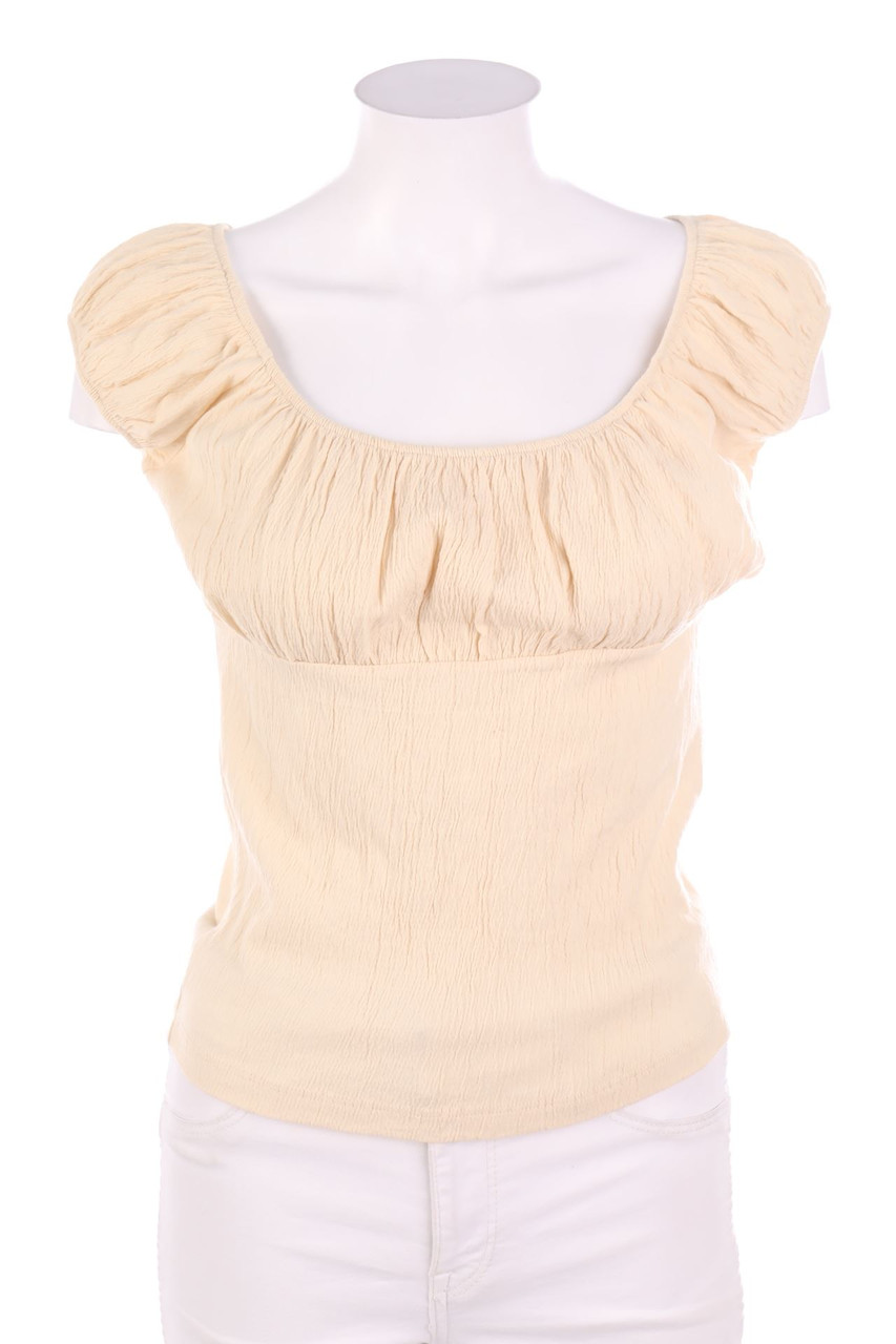 BRANDY MELVILLE - Shortsleeve-Shirt with Elastic Band - D 40