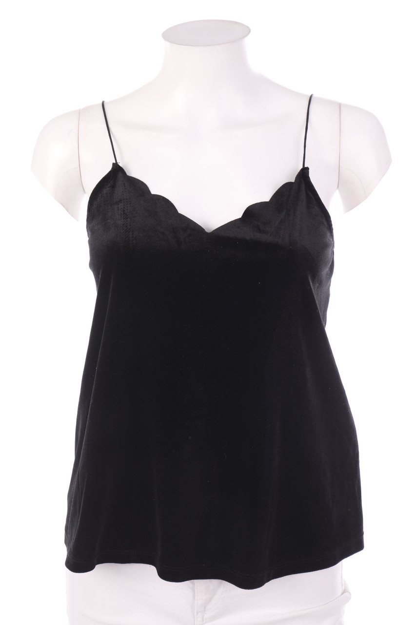 TALLY WEiJL - Top with Scalloped Hem - S