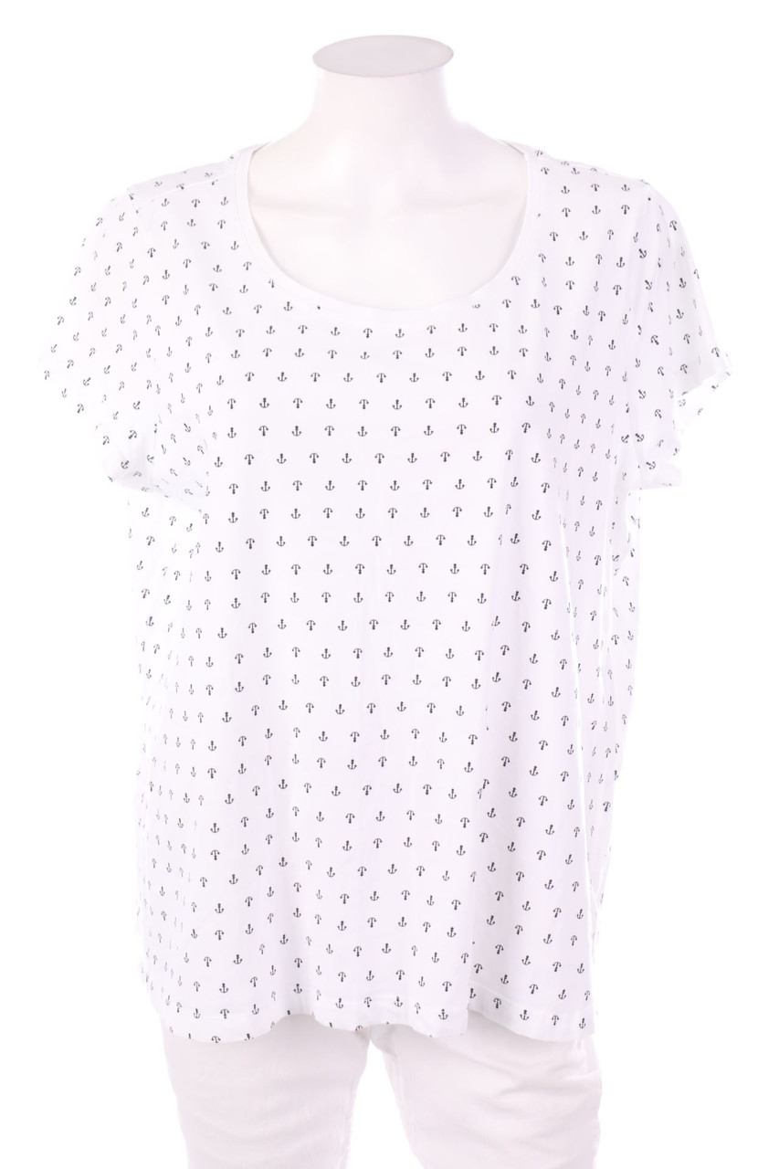 G!na - Kurzarm-Shirt mit Print - 2XL