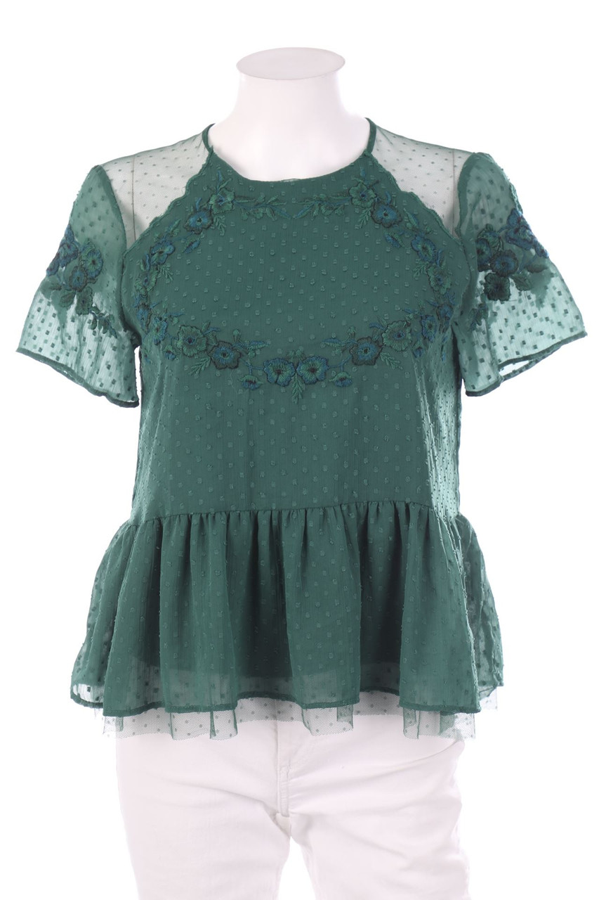 ZARA - Kurzarm-Bluse - M