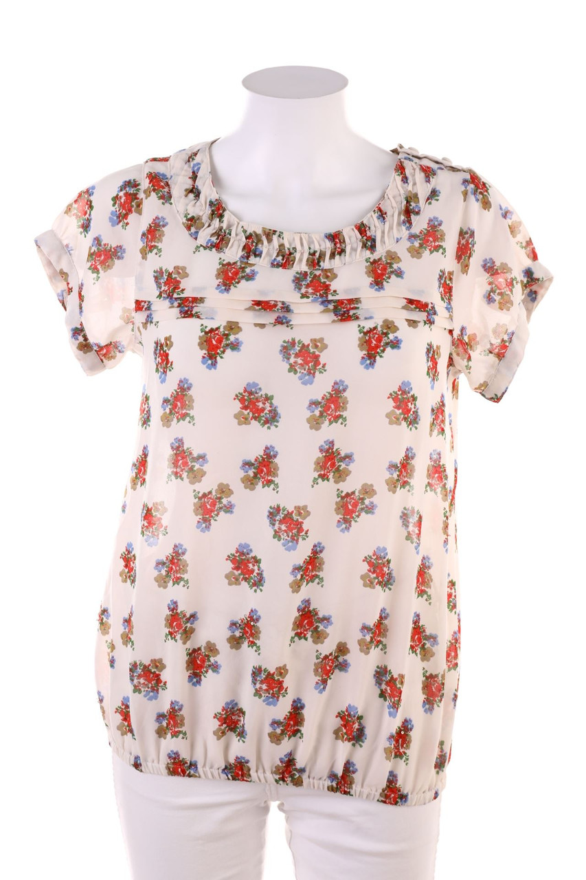 DUNNES - Shortsleeve Blouse - L