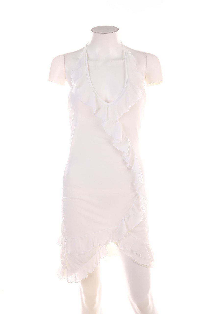 SECONDHAND - Mini Dress with Volants - XS