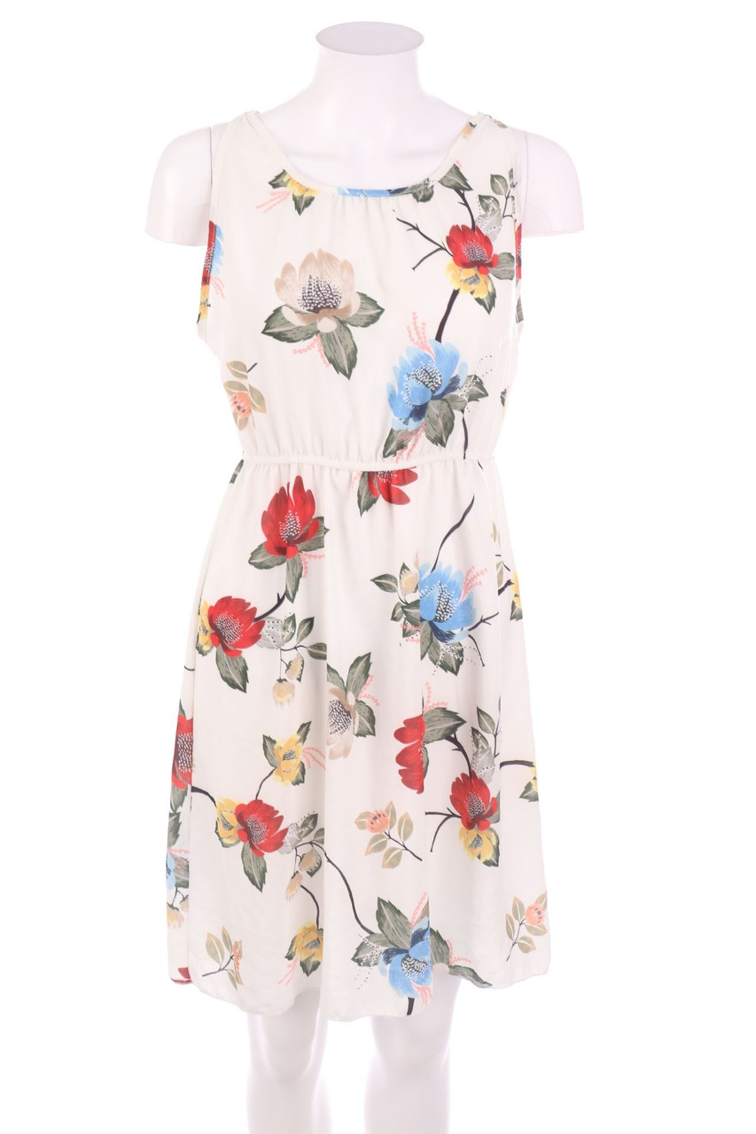 No Label - Dress with Flower Print - D 38