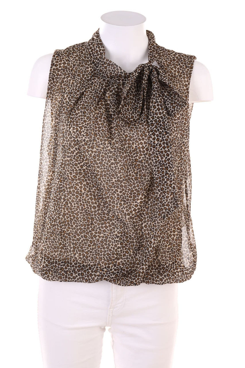 No Label - Pussy Bow Blouse - M
