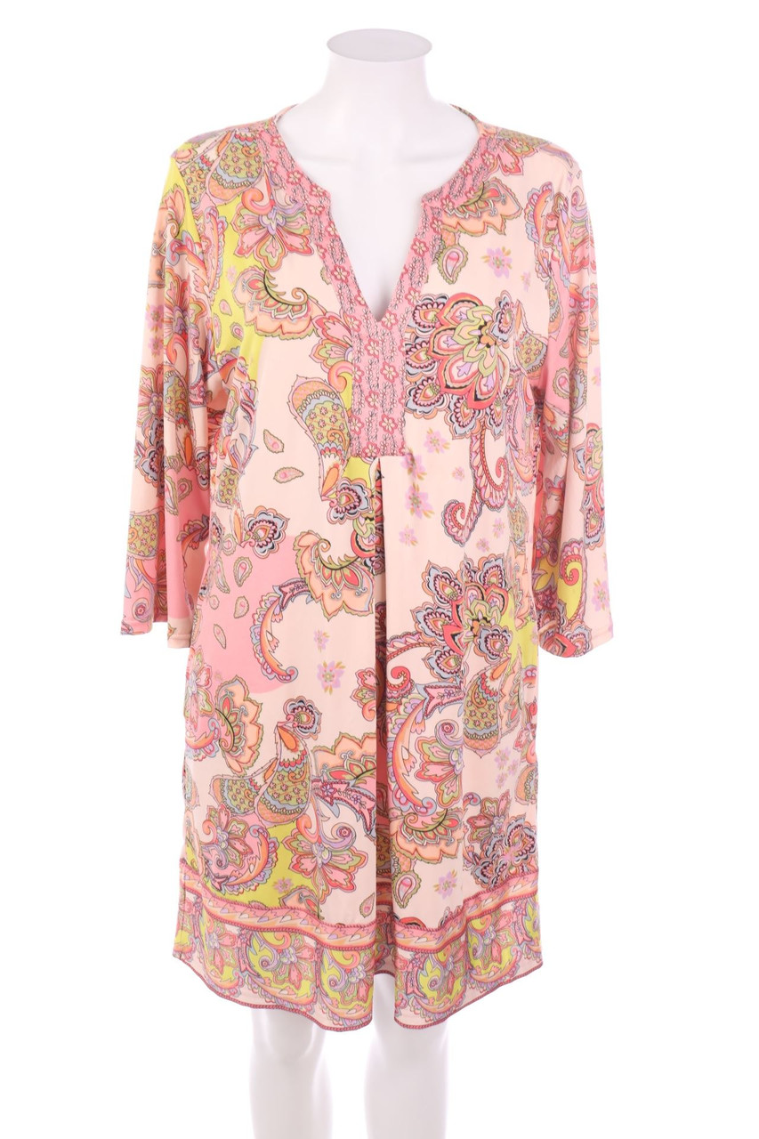 No Label - Mini Dress with Paisley Print - D 44