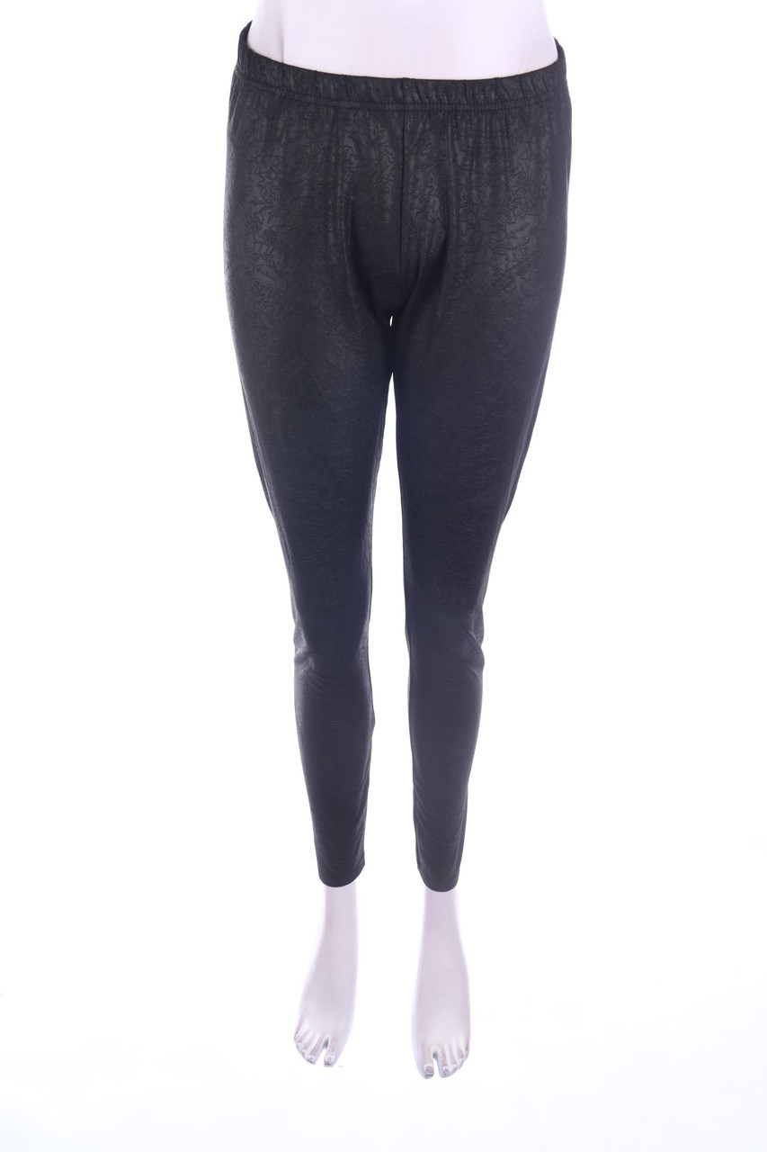 C&A - Kunstleder-Leggings - M