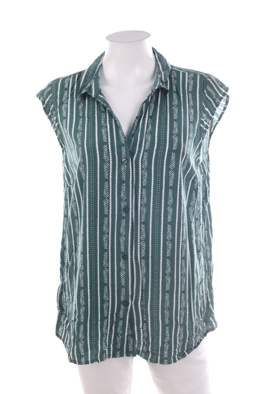 Laura Torelli - Sleeveless Shirt Blouse - M