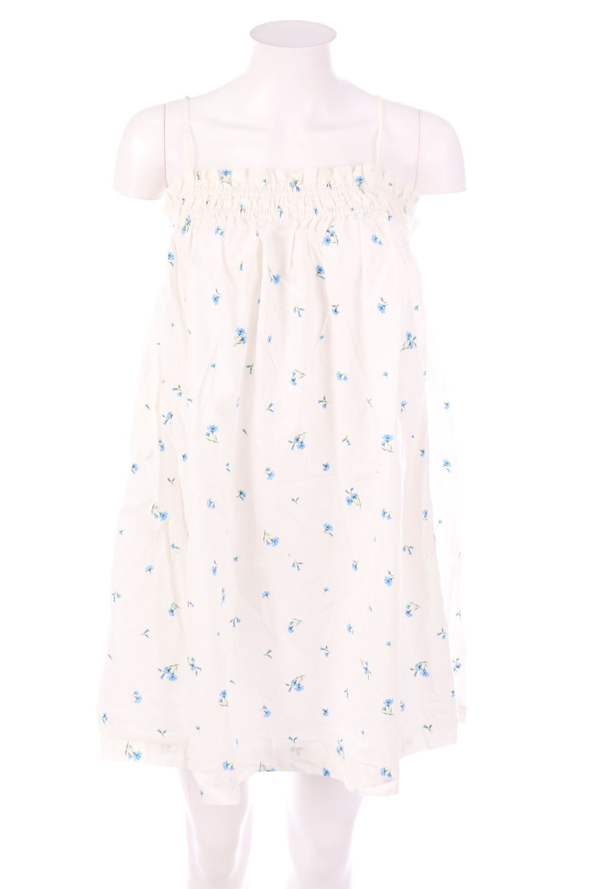No Label - Mini Dress with Flower Print - M