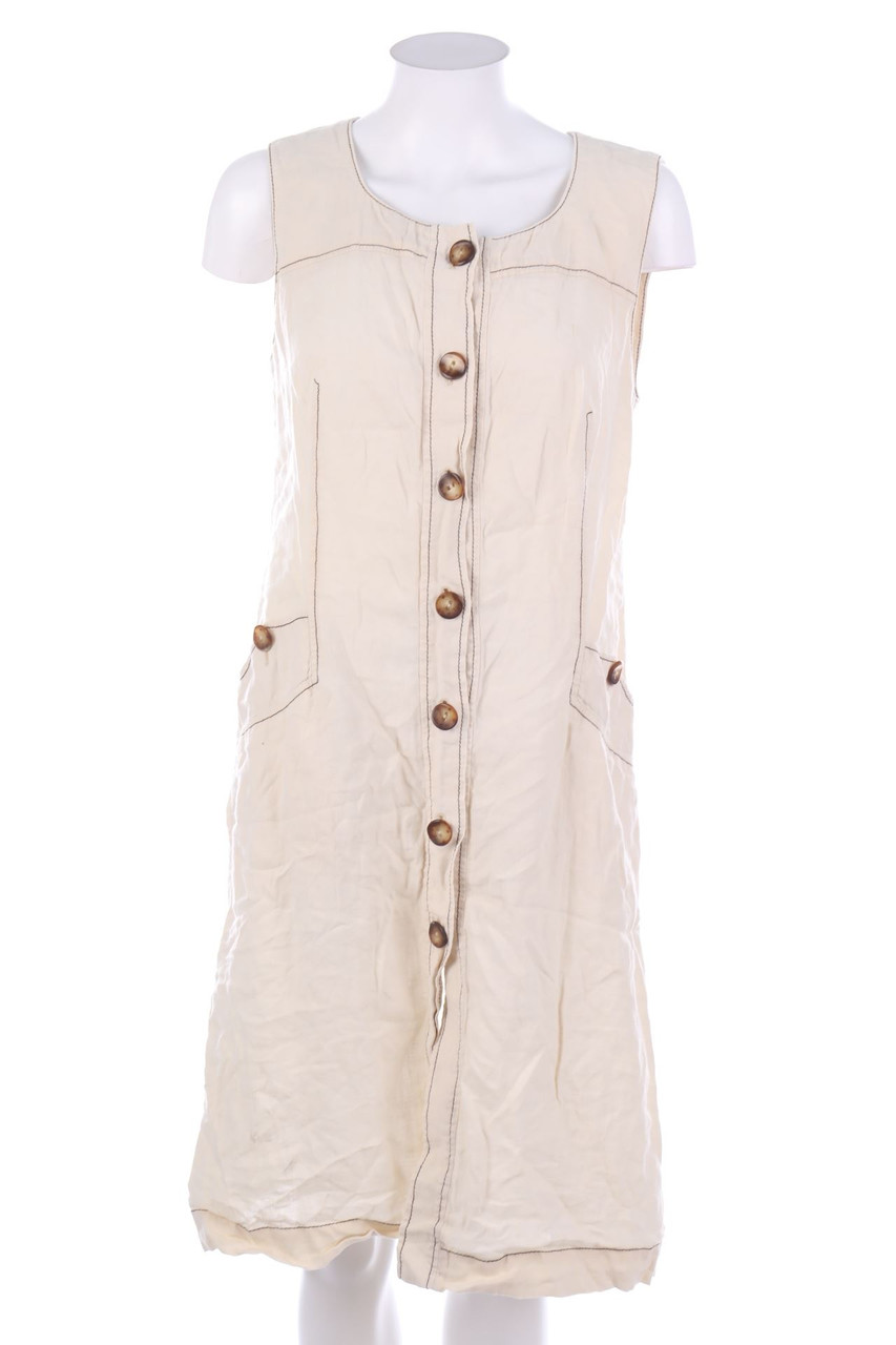 SECONDHAND - Linen Dress - L