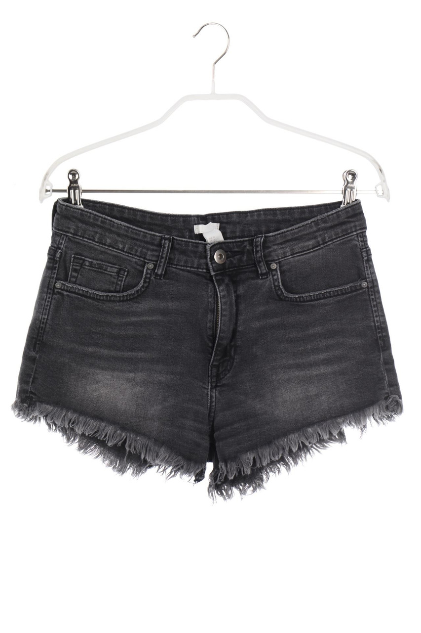 H&M - Used Look Jeans-Shorts - S