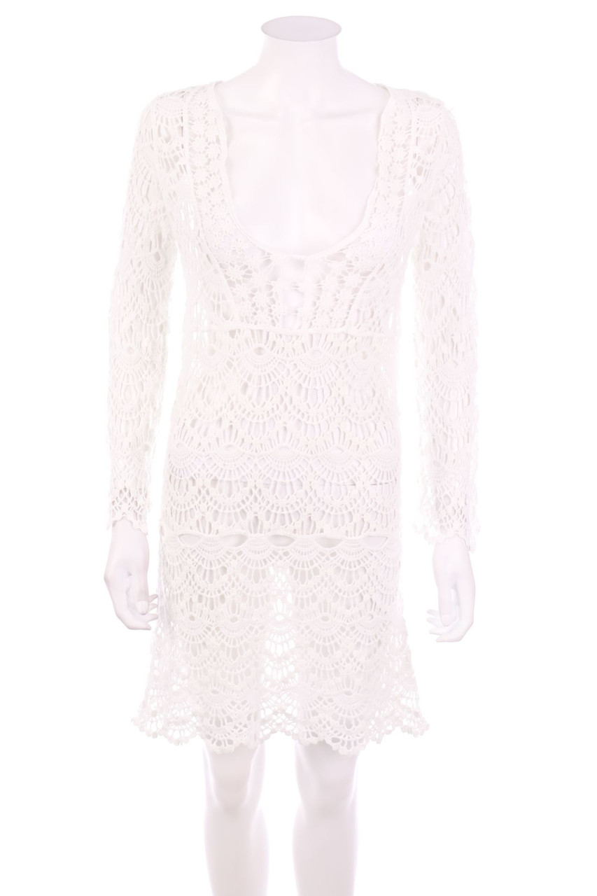 No Label - Boho Dress, Lace - S