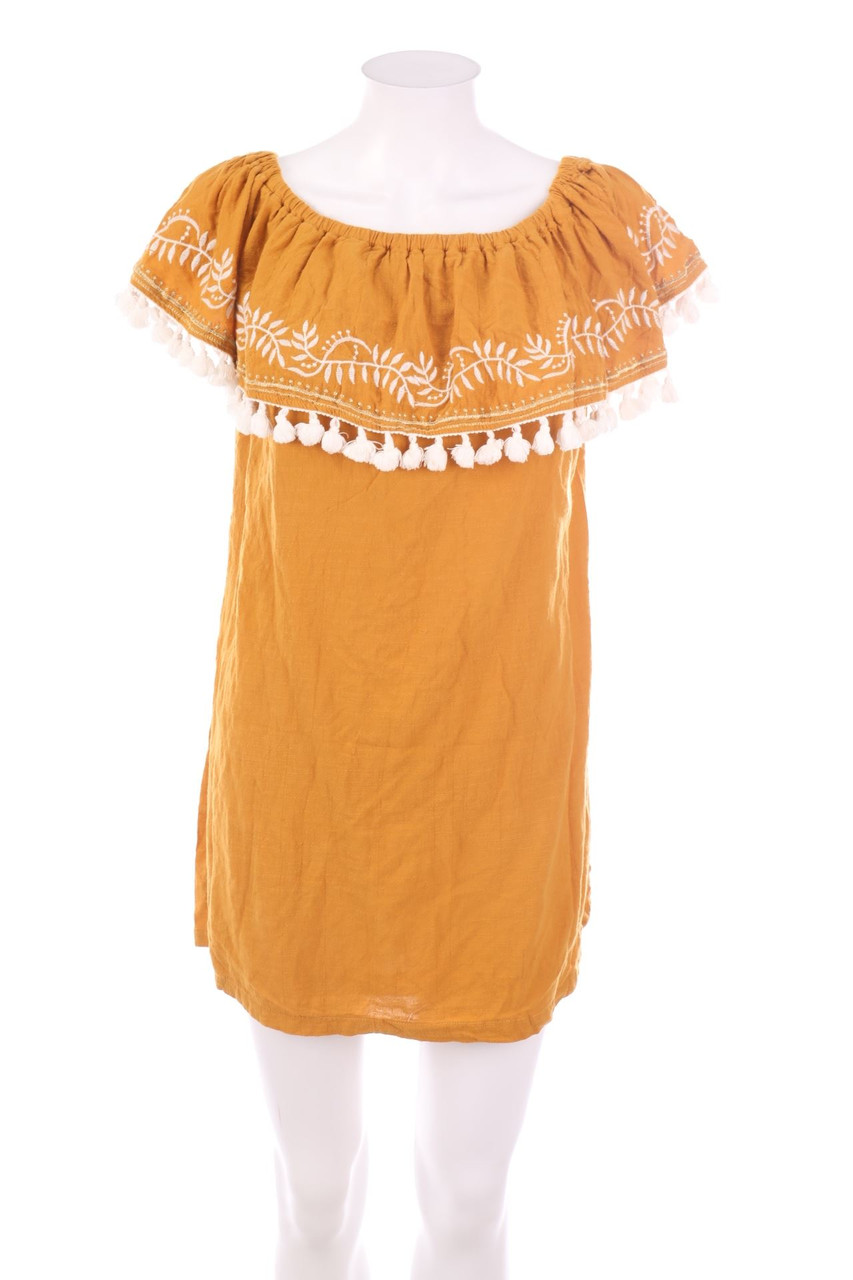 Cherry Paris - Carmen-dress with Embroideries - D 34