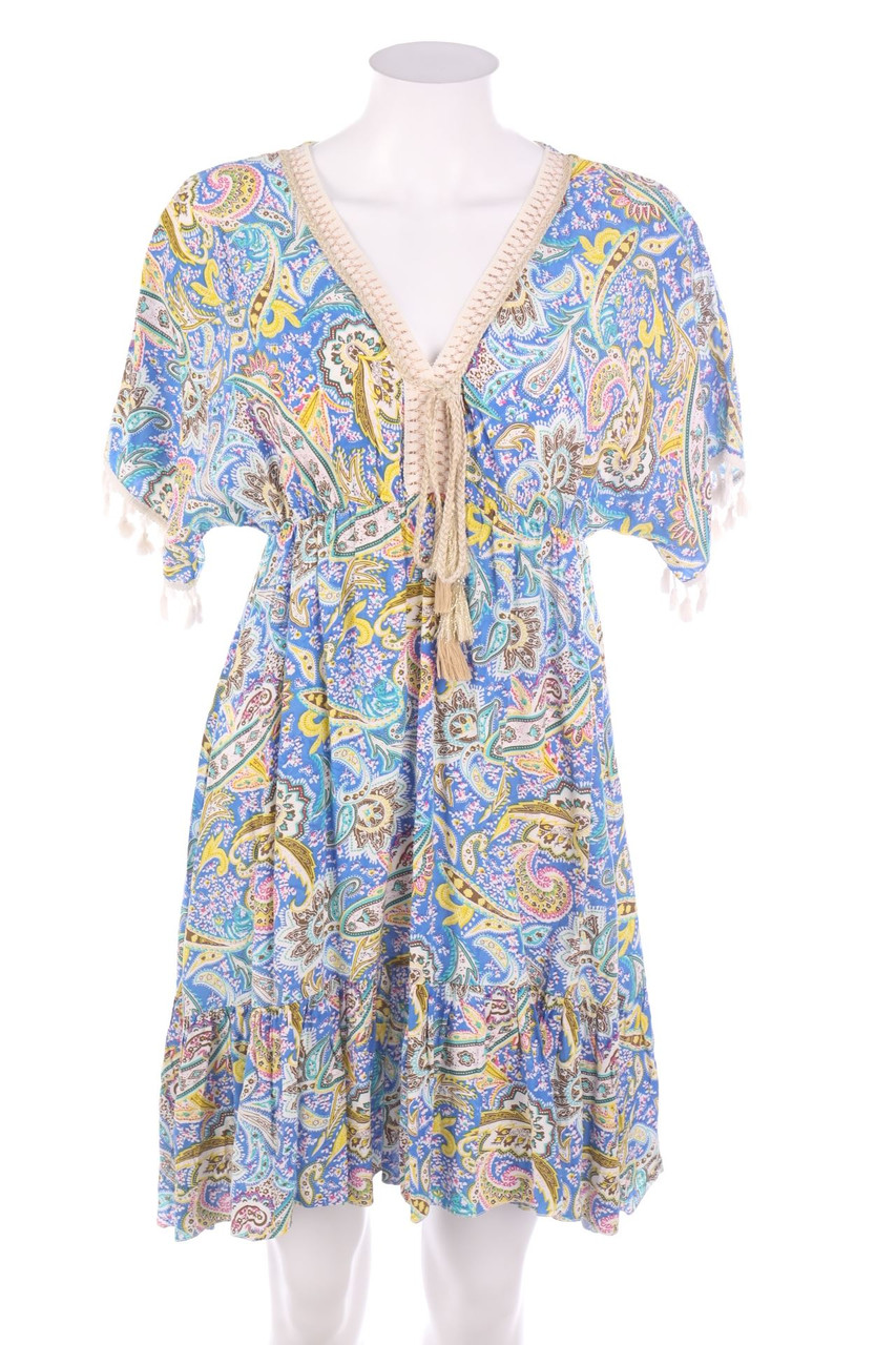 NEW COLLECTION - Kleid mit Paisley-Print - L