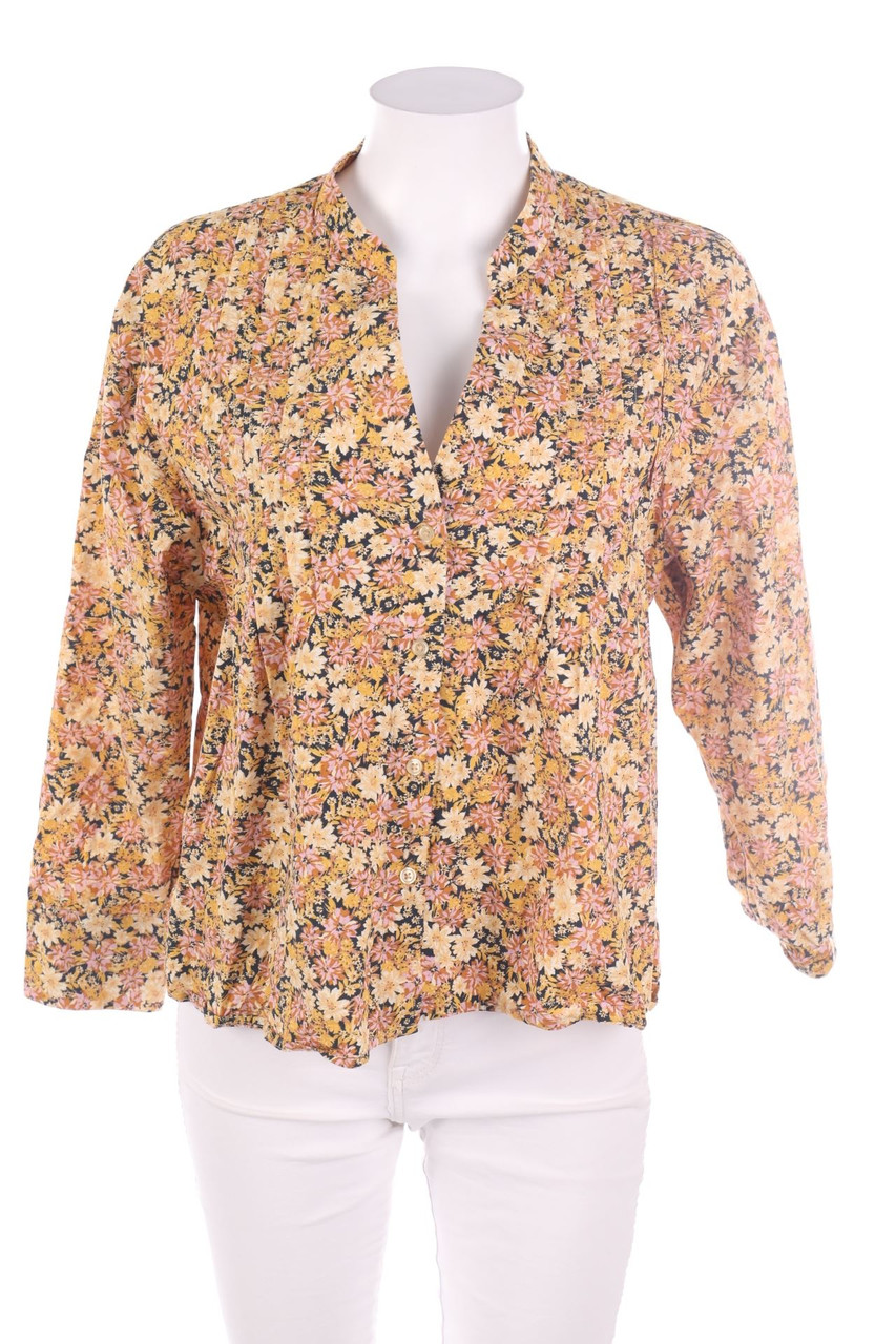 MANGO - Baumwoll-Bluse - S