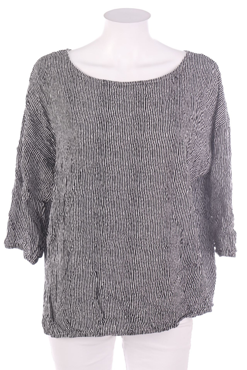 Laura Torelli - Blouse with 3/4 Sleeve - L