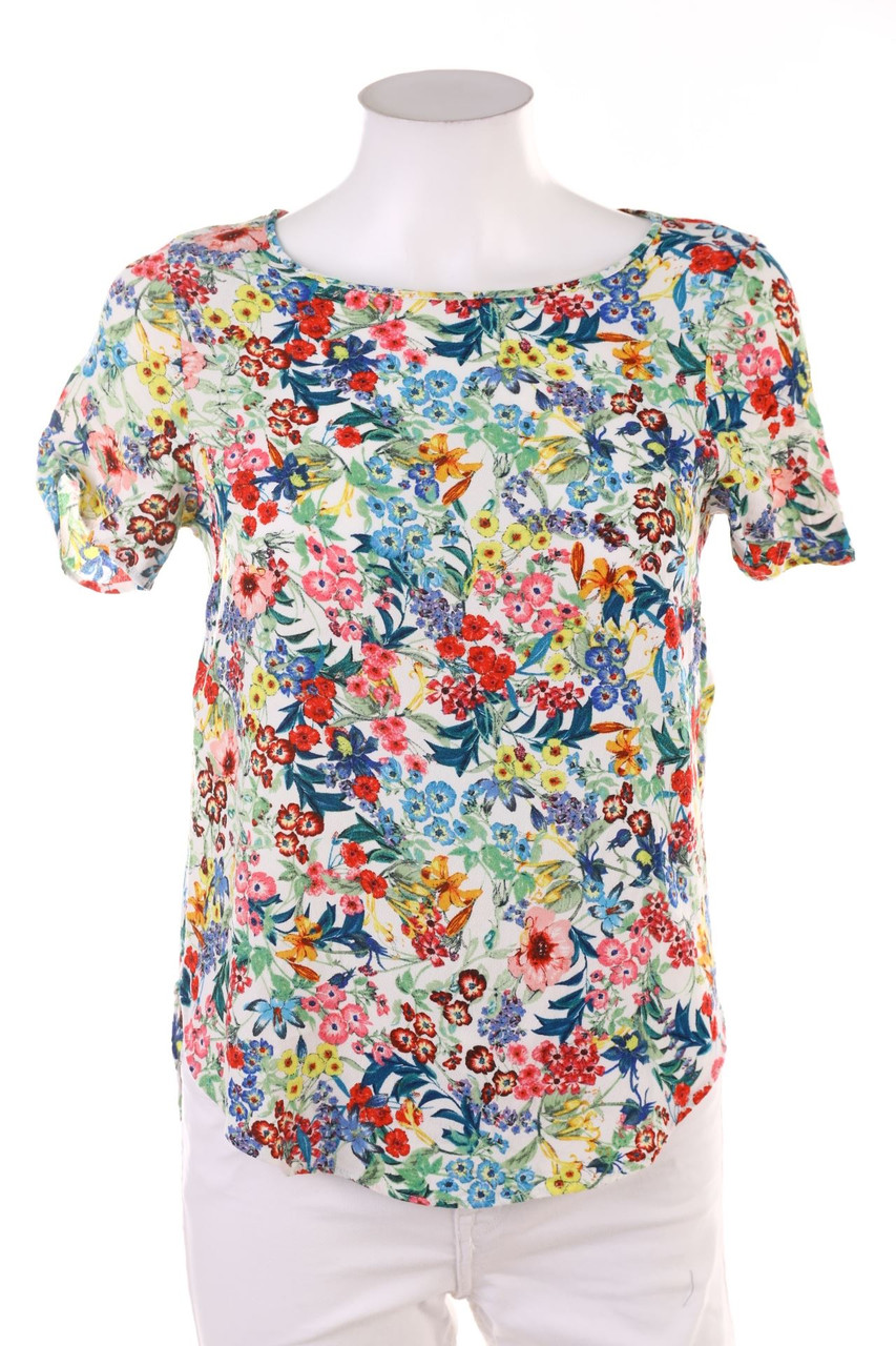 H&M - Kurzarm-Bluse - XS