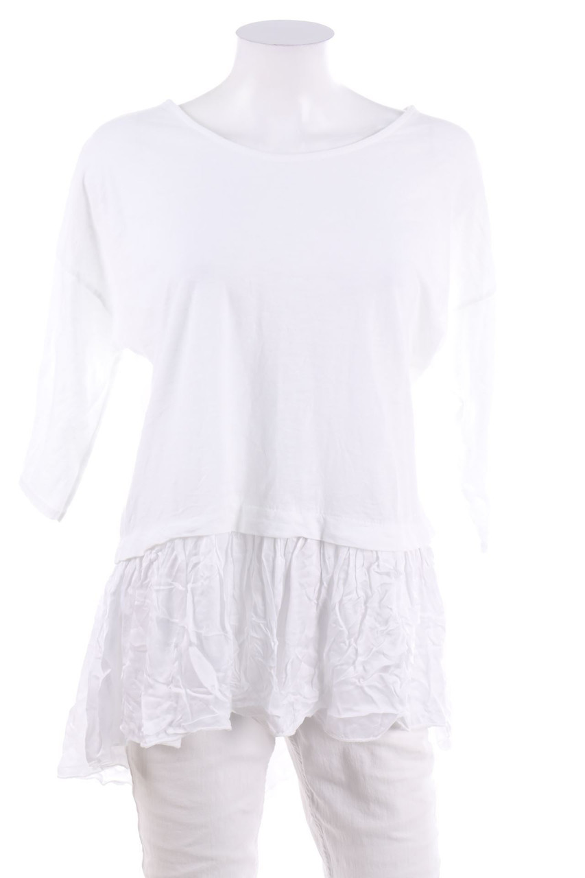 No Label - 3/4-Sleeve Shirt, Layer Look - D 42