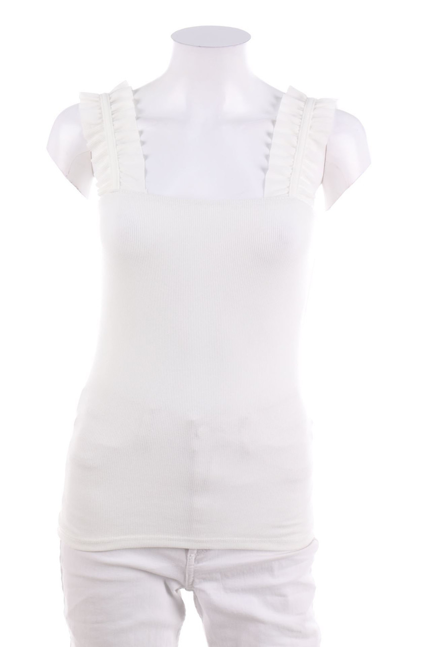 No Label - Top with Frills - D 32