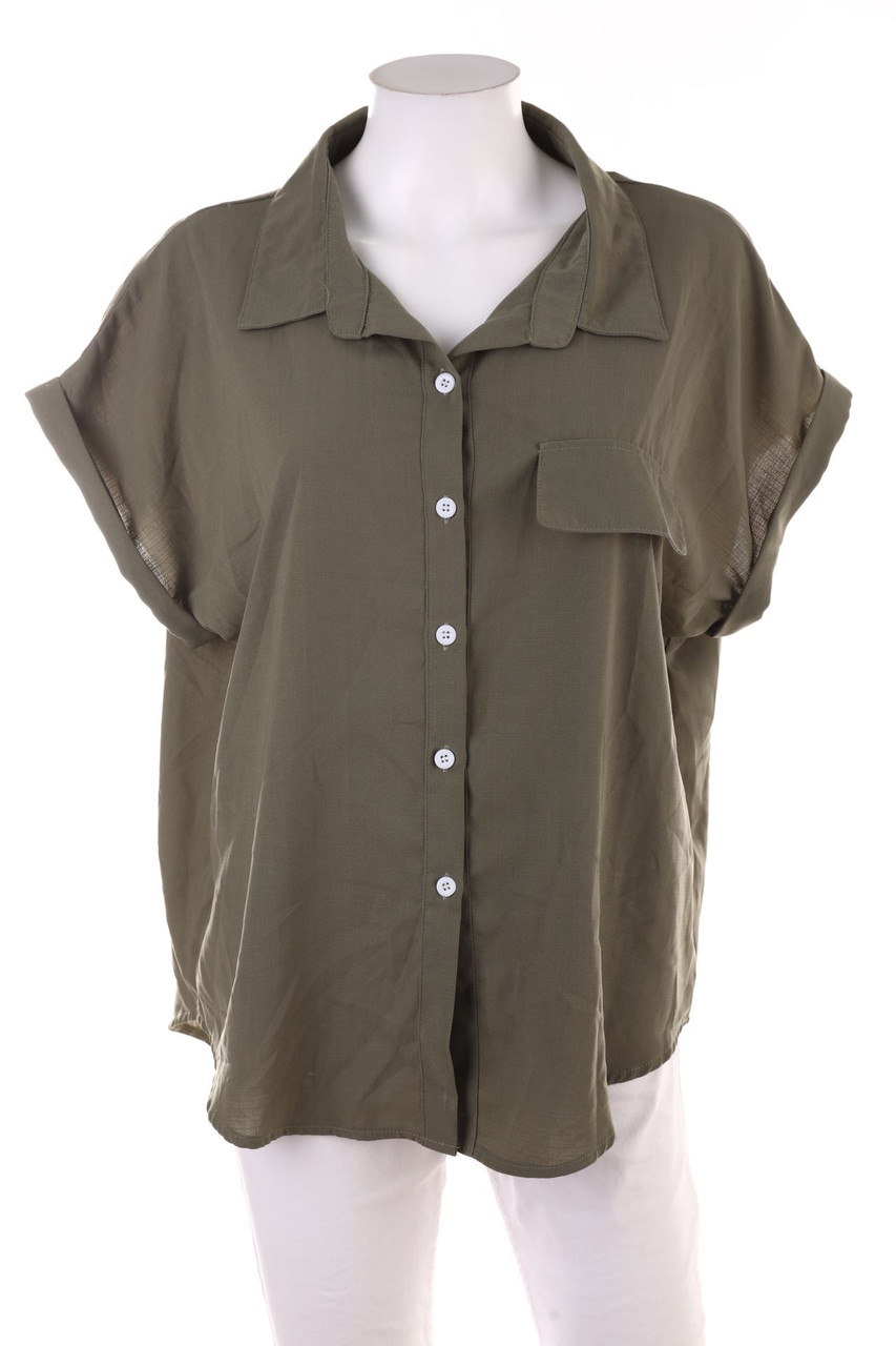 SHEIN - Kurzarm-Bluse - XL