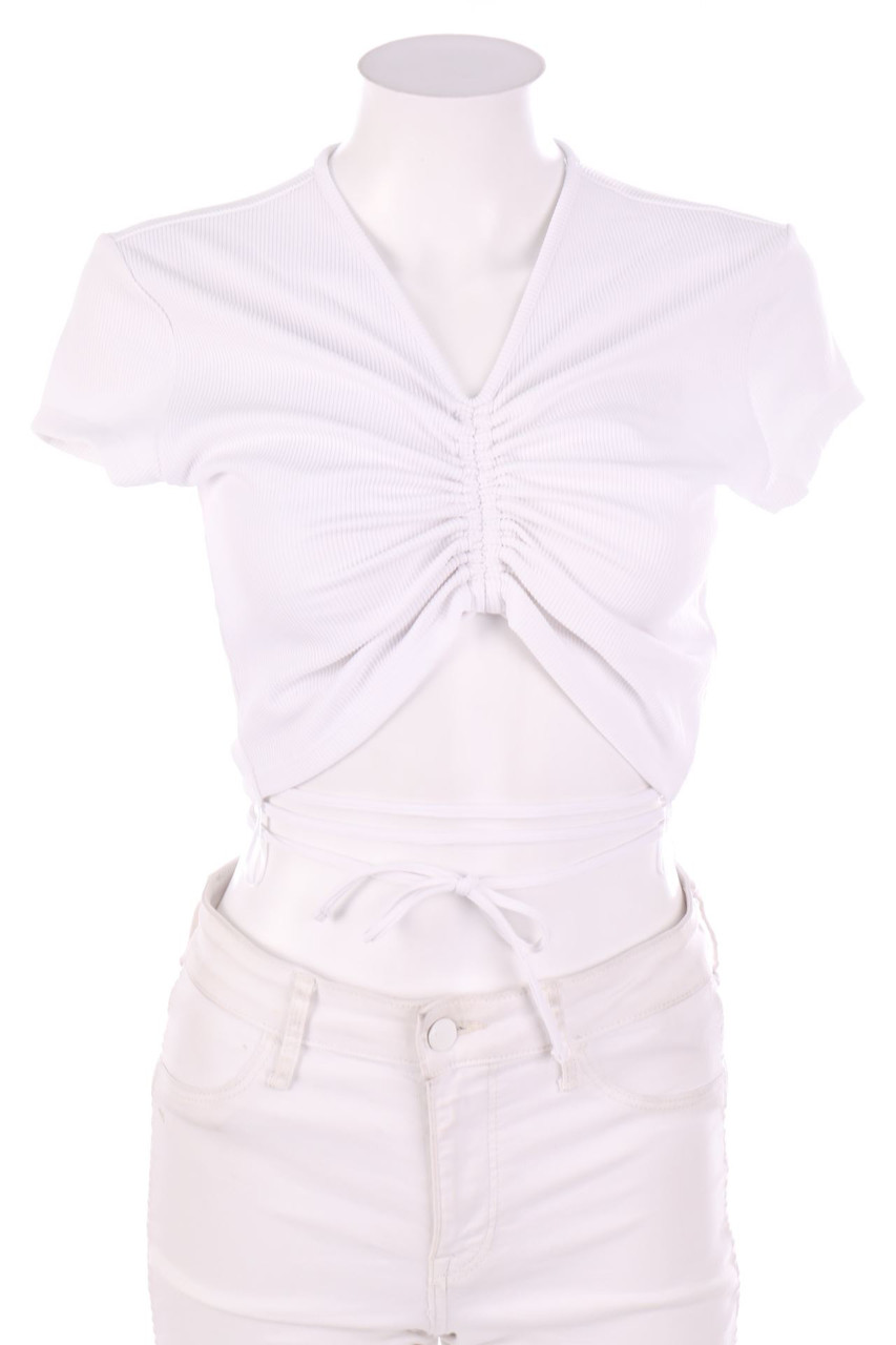 H&M - Cropped-Shirt - M