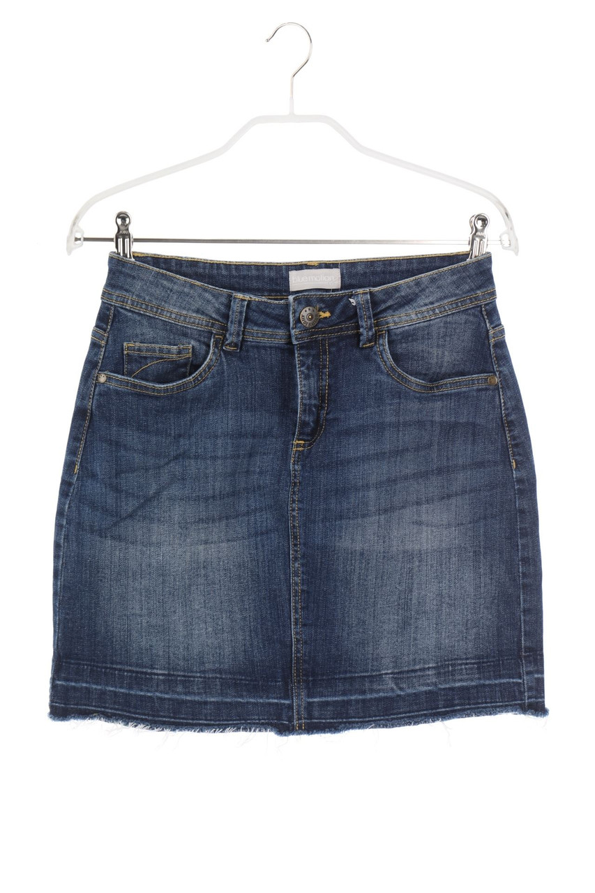 blue motion - Denim Mini Skirt - S