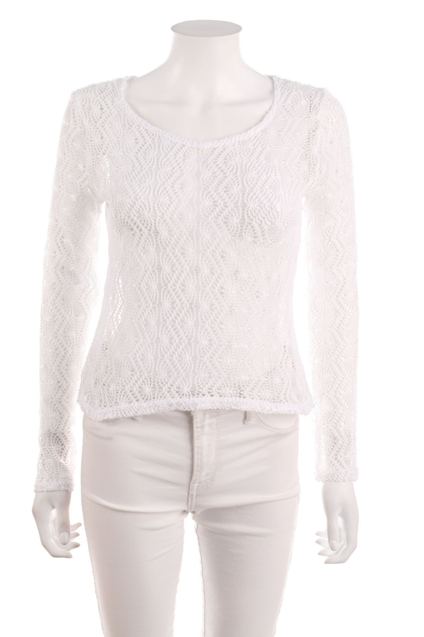 No Label - Blouse, Lace - D 34-36