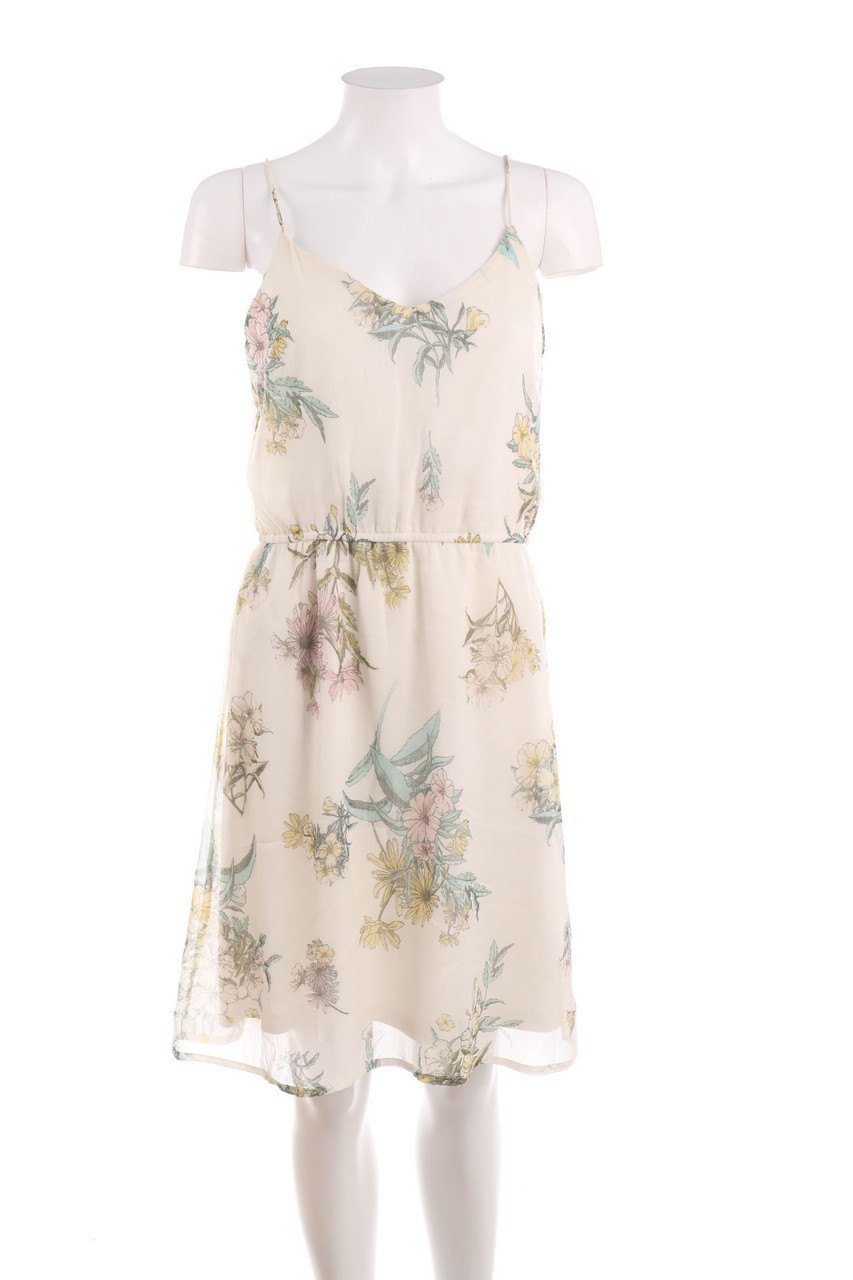 No Label - Mini Dress with Flower Print - D 38