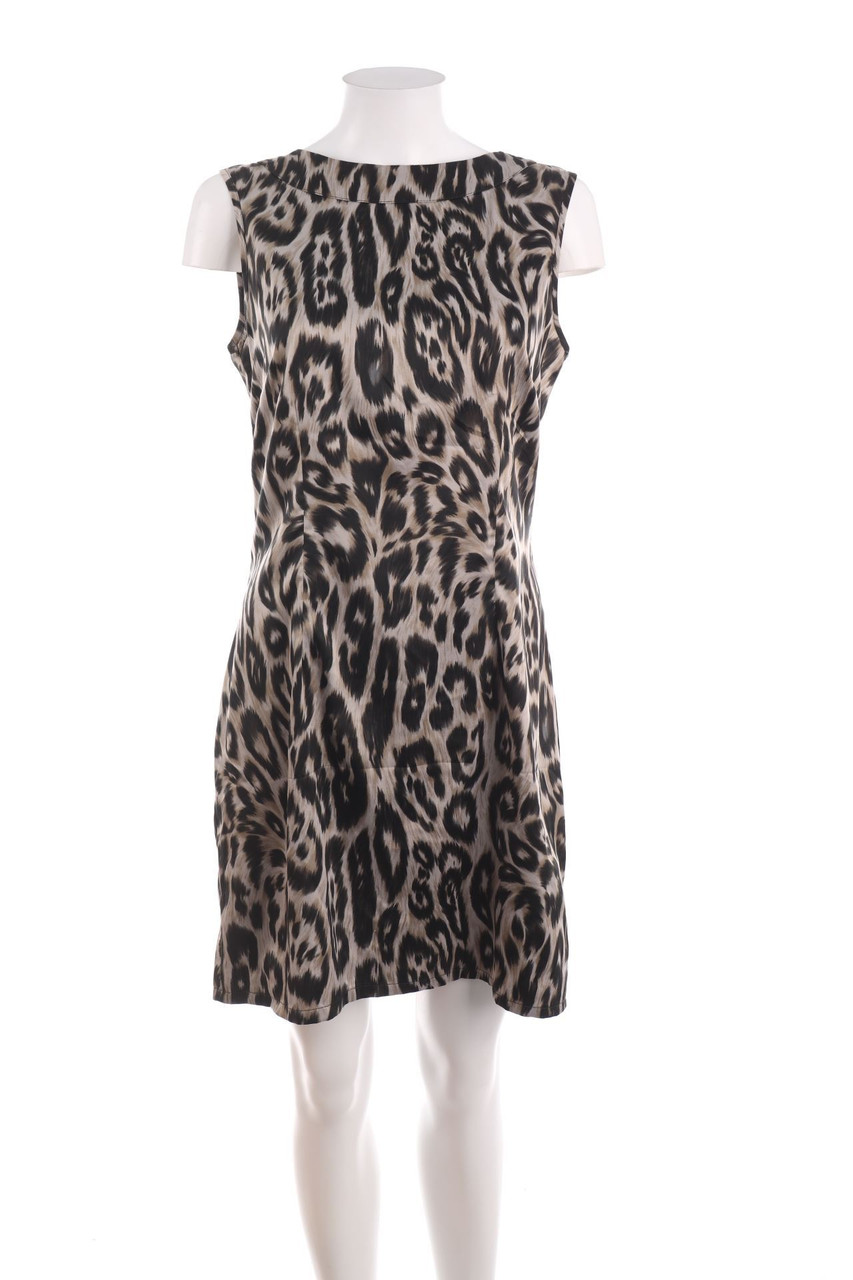 No Label - Cocktail Dress with Leo Print - D 40