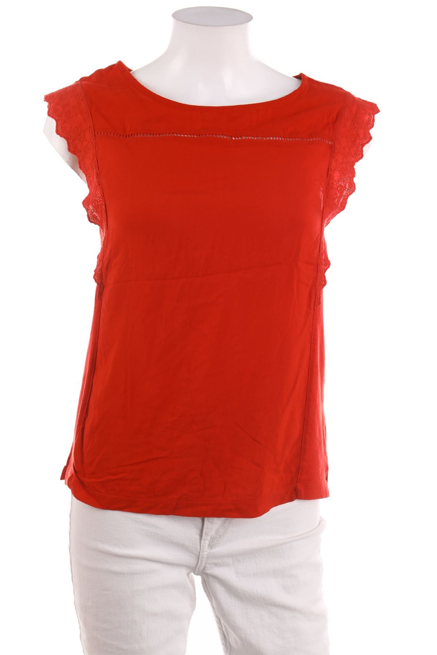 SPRINGFIELD - Kurzarm-Shirt - M