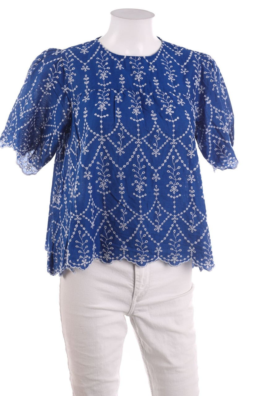 ZARA - Kurzarm-Bluse - S