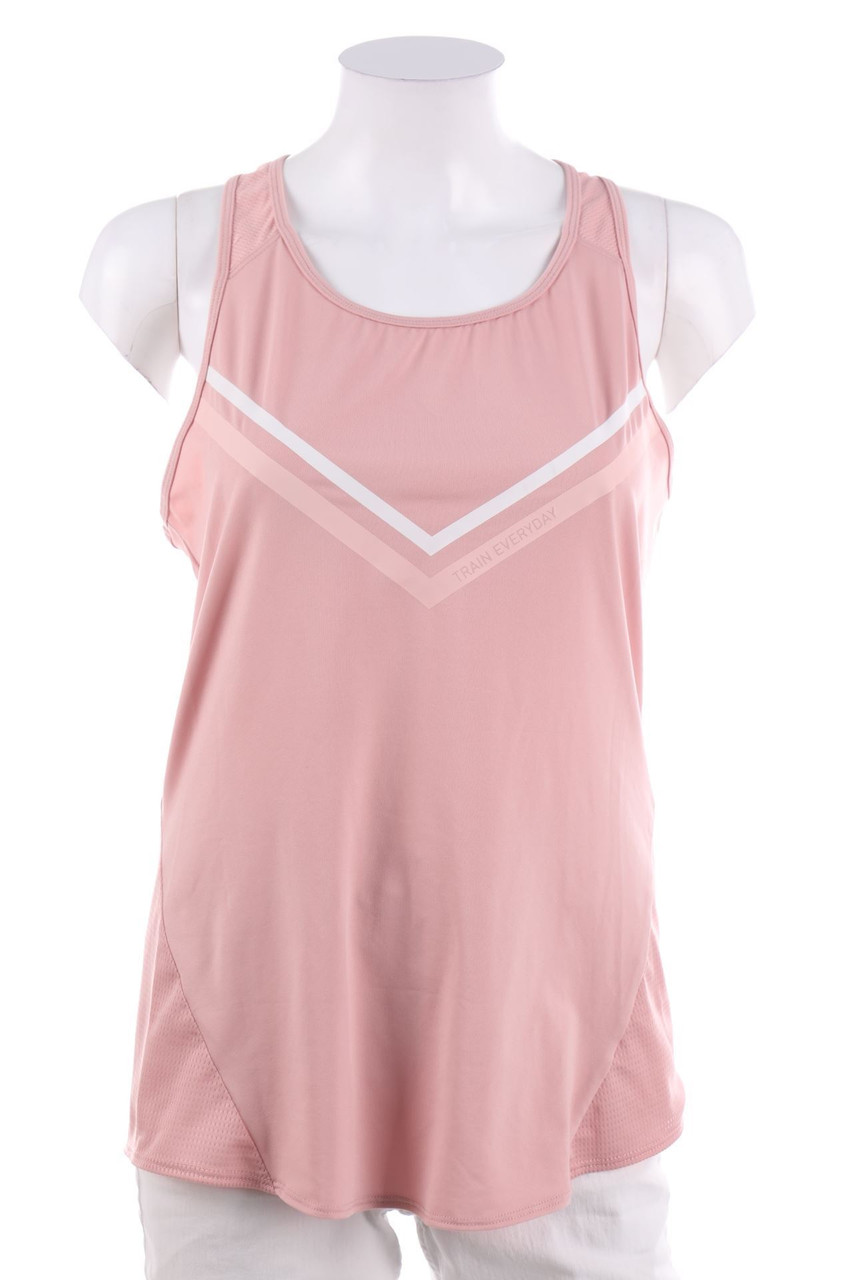 Domyos - Racerback Top with Statement Print - D 36