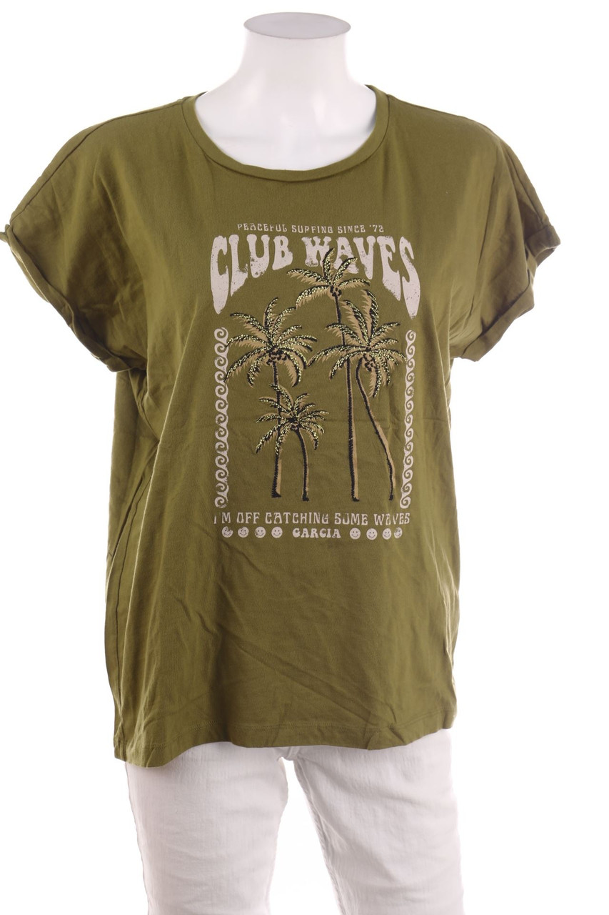 Garcia - Shortsleeve-Shirt with Print - M