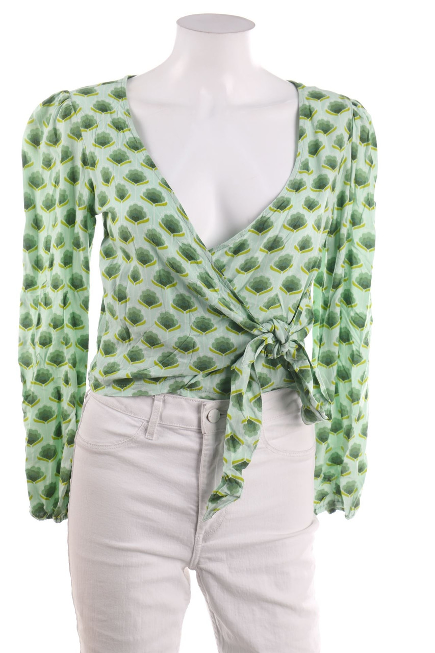 MOSHIKI - Wrap Blouse - S