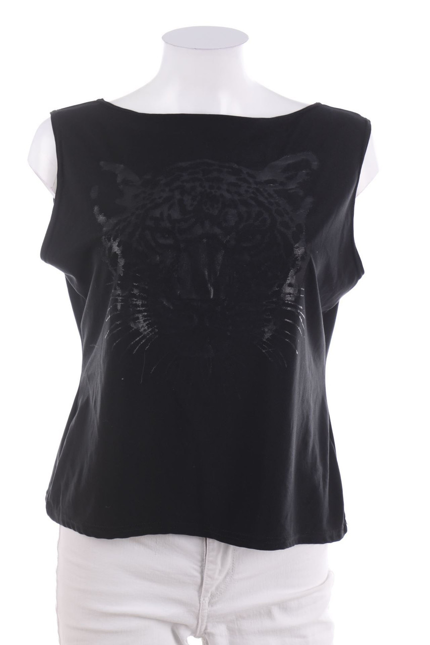 SECONDHAND - Y2K-Top with Print - D 44