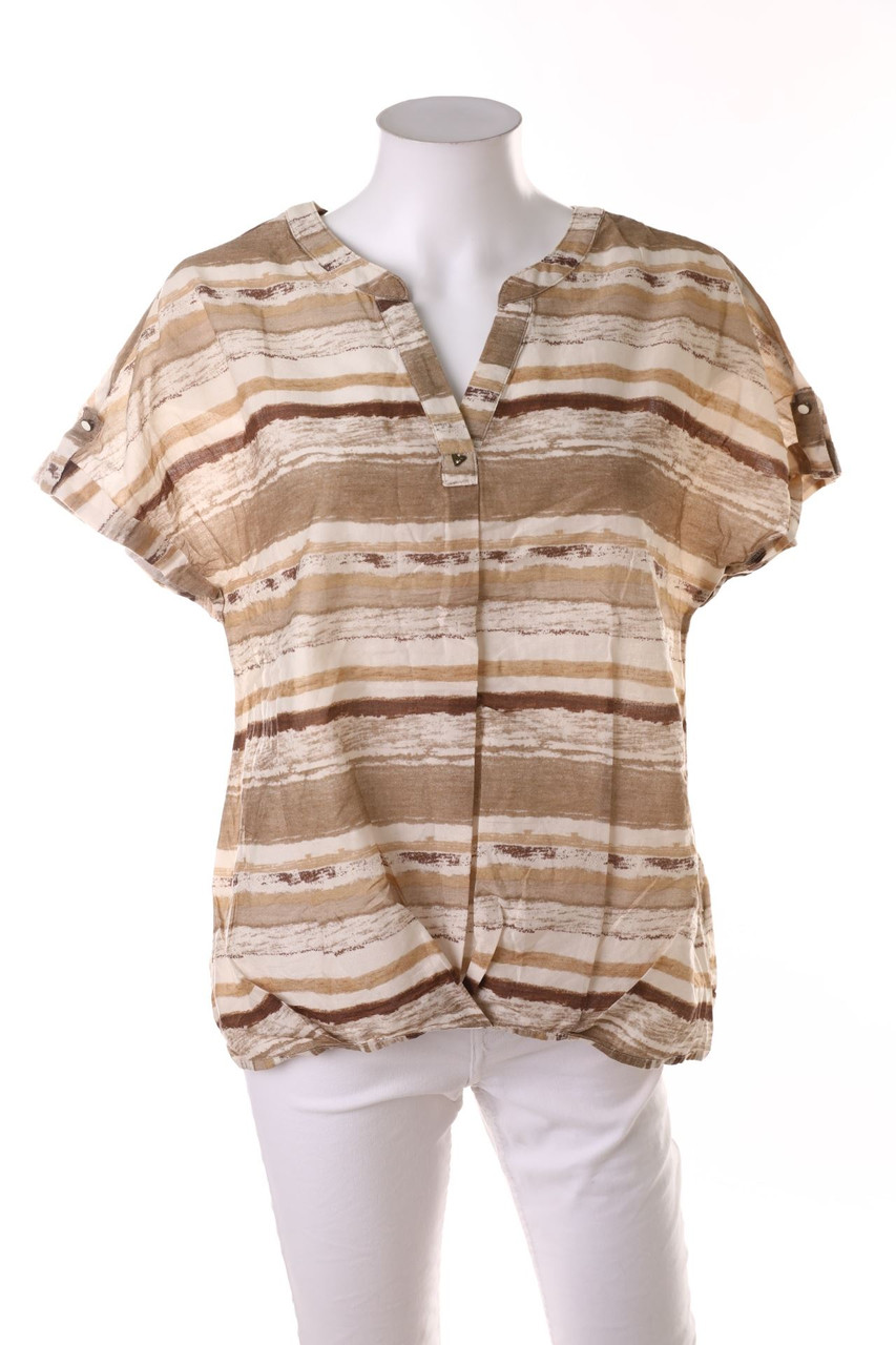No Label - Cotton Blouse - L
