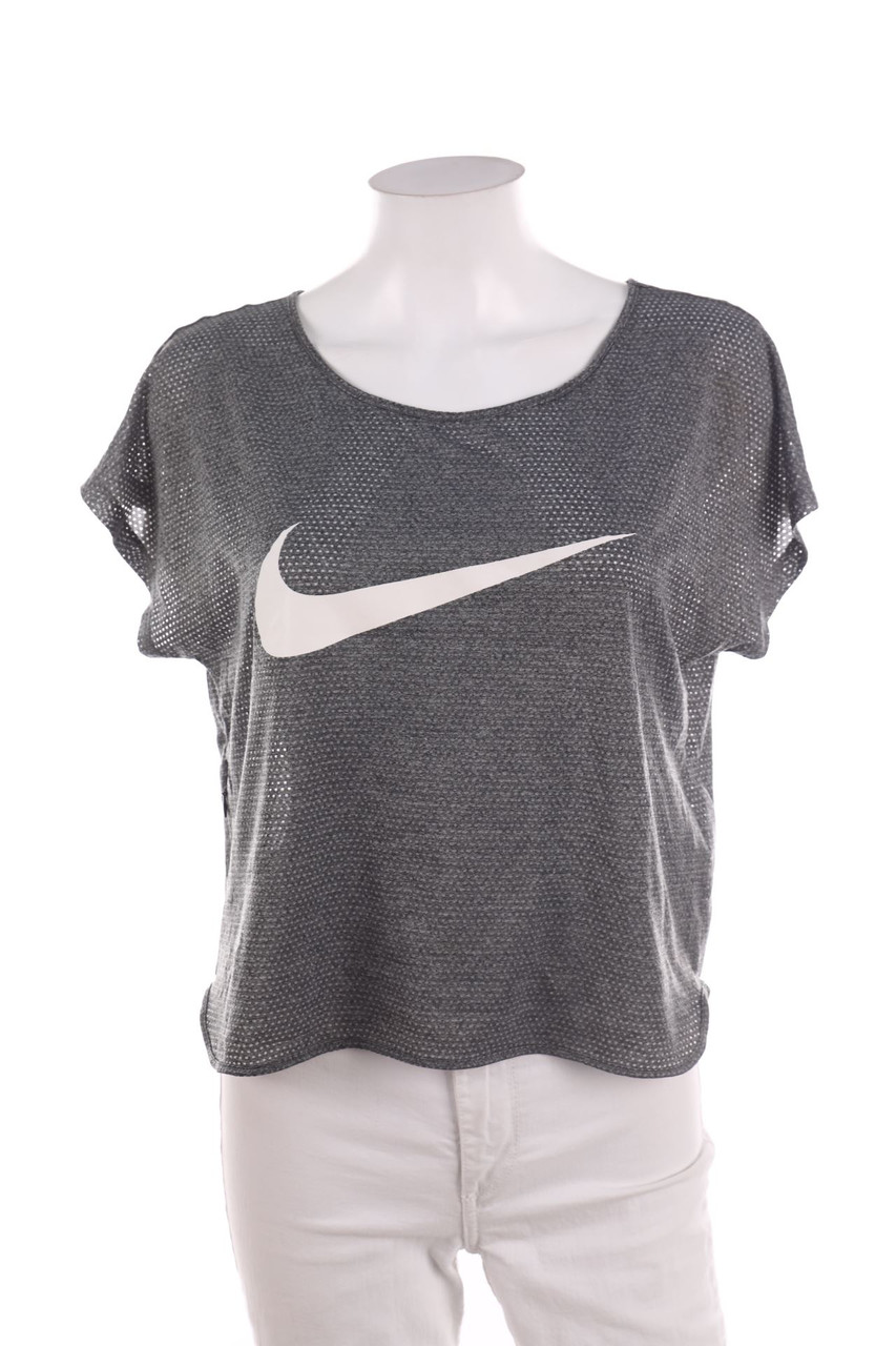 NIKE - Sport-Shirt with Logo-Print - L