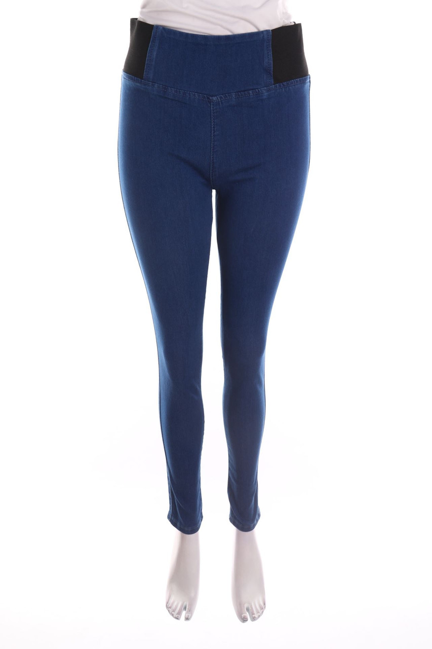 OXXY - Dark Denim Jeggings - S