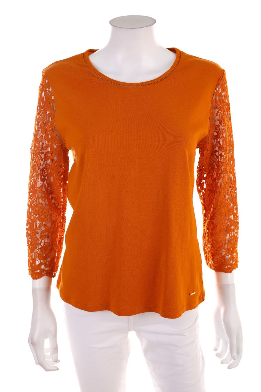 No Label - Longsleeve-Shirt with Lace - D 40