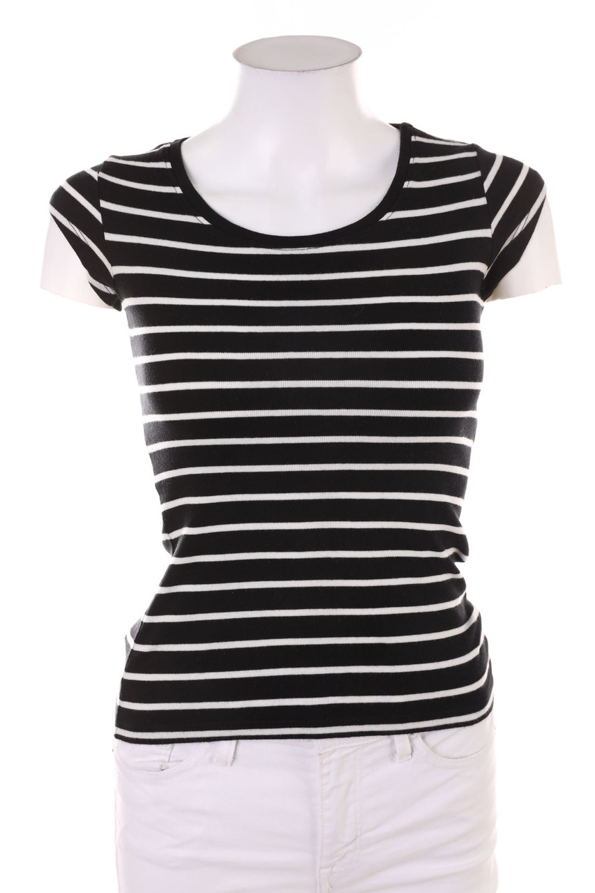 TALLY WEiJL - Shortsleeve-Shirt with Stripes - XXS