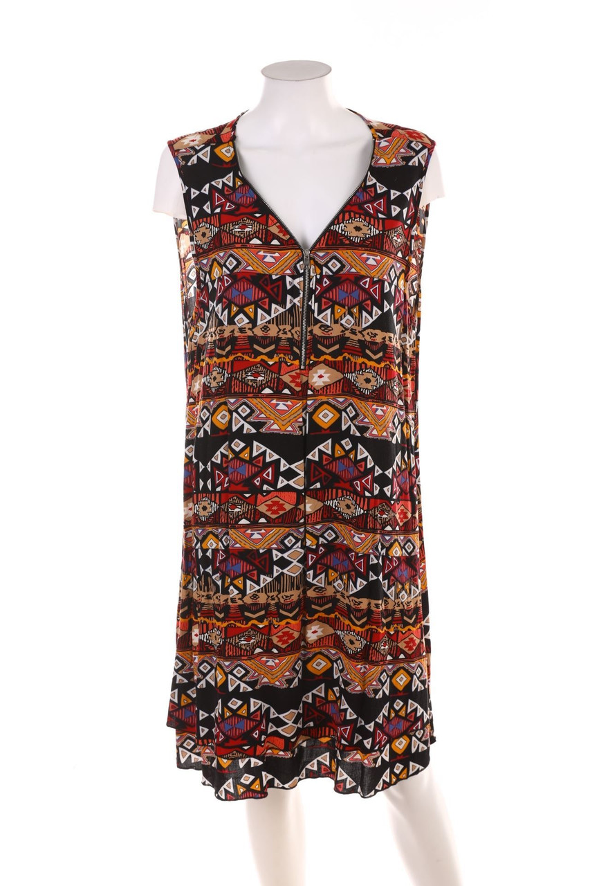 No Label - Dress with Ethno Print - D 44