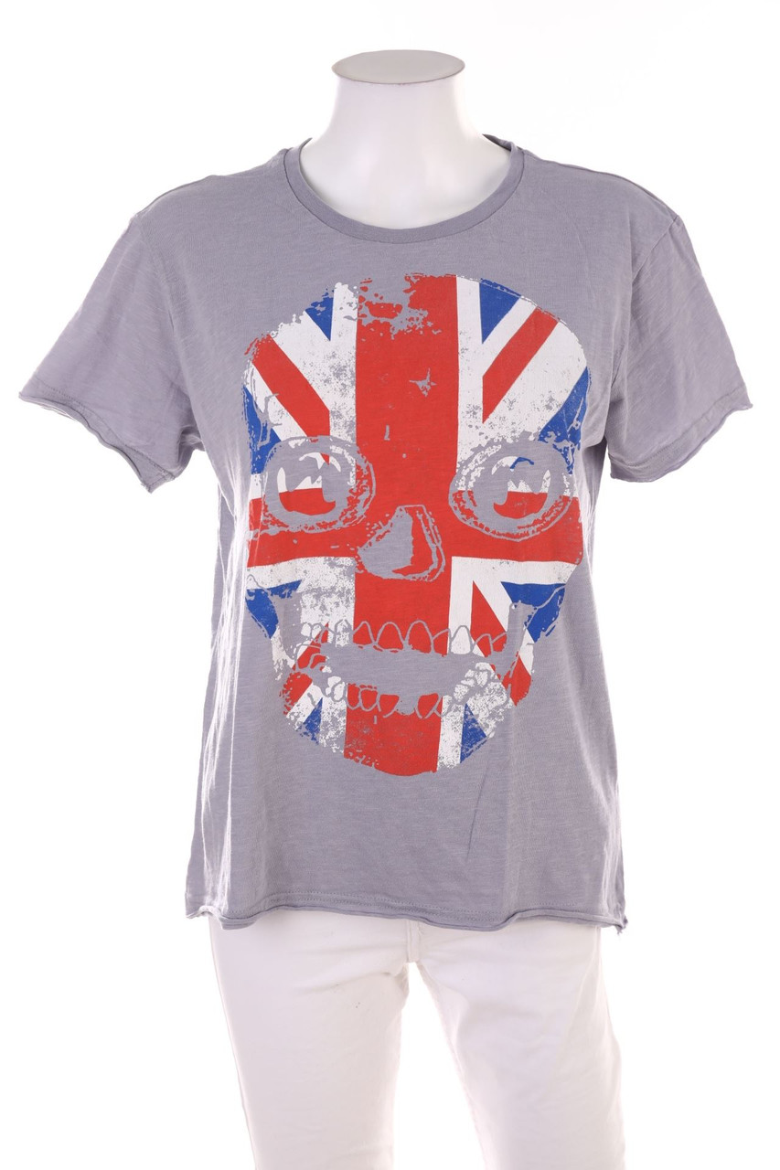 SECONDHAND - Shortsleeve-Shirt with Print - XL