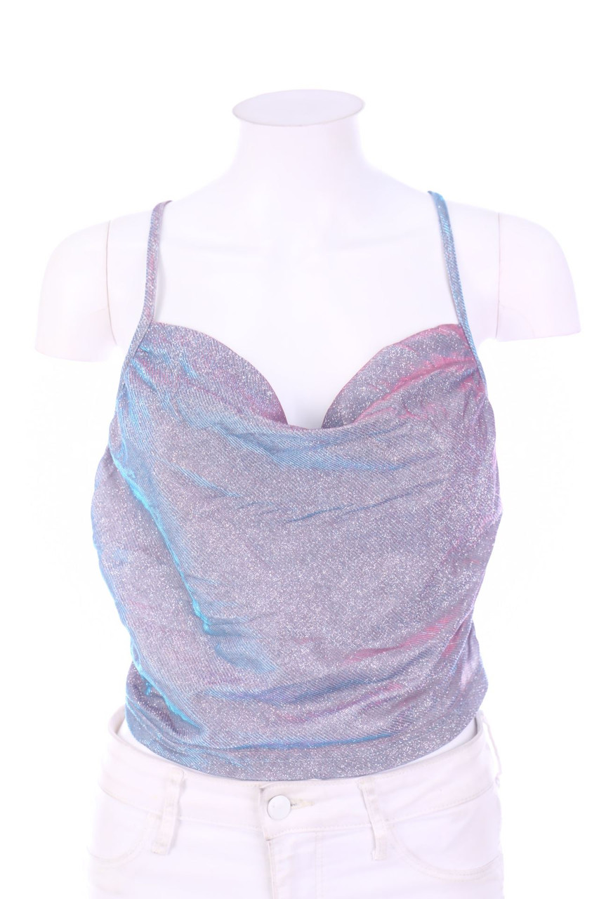 CIDER - Top with Cowl Neck - L