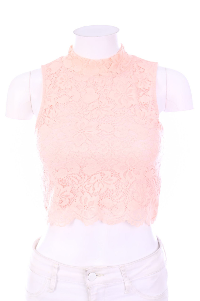 FB SISTER - Lace-Crop-Top - XS